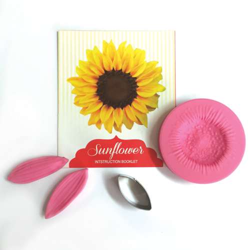Sunflower Cutter and Veiner Set - Click Image to Close